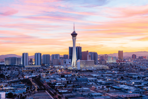 Las Vegas Skyline aux États-Unis
