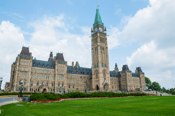 Parliament Hill à Ottawa au Canada