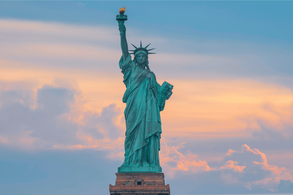 Statue de la Liberté à New York aux États-Unis