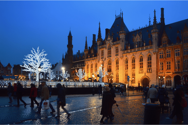 La Belgique - Bruges la nuit