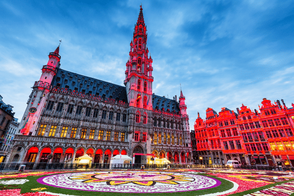 La Belgique - La Grand Place de Bruxelles