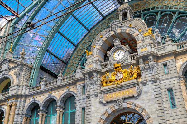 La Belgique - gare centrale d'Anvers