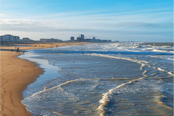 La Belgique - plage d'Ostende