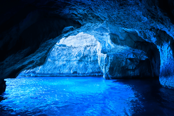 Malte - Blue Grotto intérieur