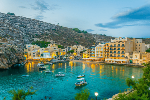 Malte - Xlendi sur l'île de Gozo