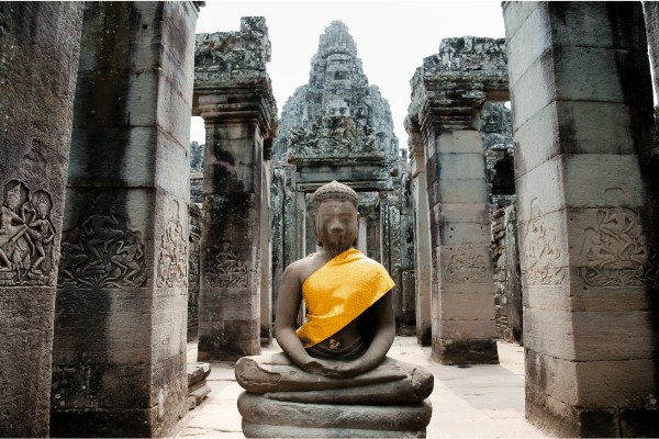 Cambodge - Bayon Temple à Angkor Thom