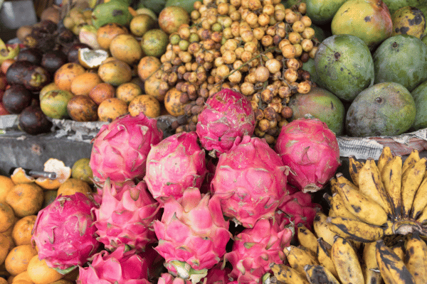 Marché de fruit à Bali