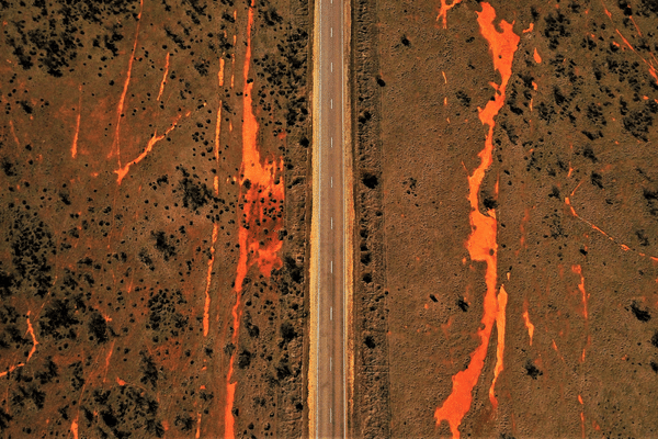 Paysage de l'Outback, Northern Territory en Australie