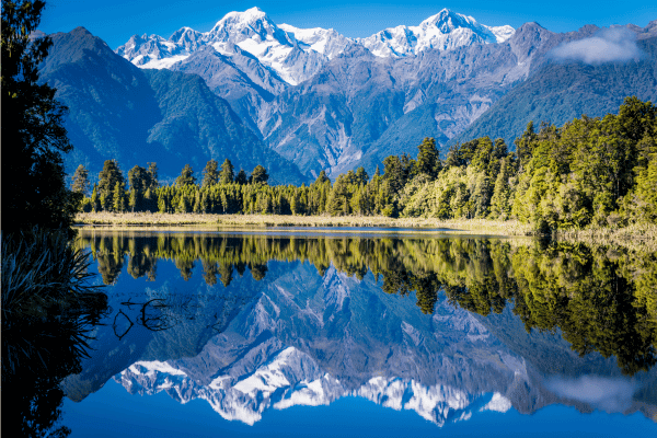 Voyage Nouvelle-Zélande - paysage de carte postale