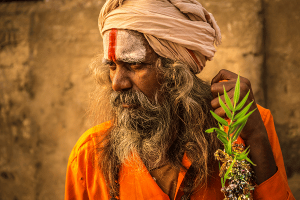 Organisatrice voyage Inde - Sadhu à Varanasi