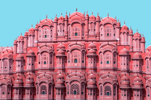 Temple majestueux en Inde