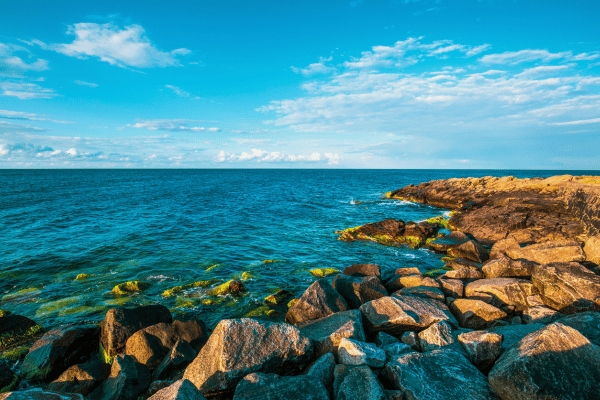 Île de Møn, Gudhjem, Bornholm au Danemark